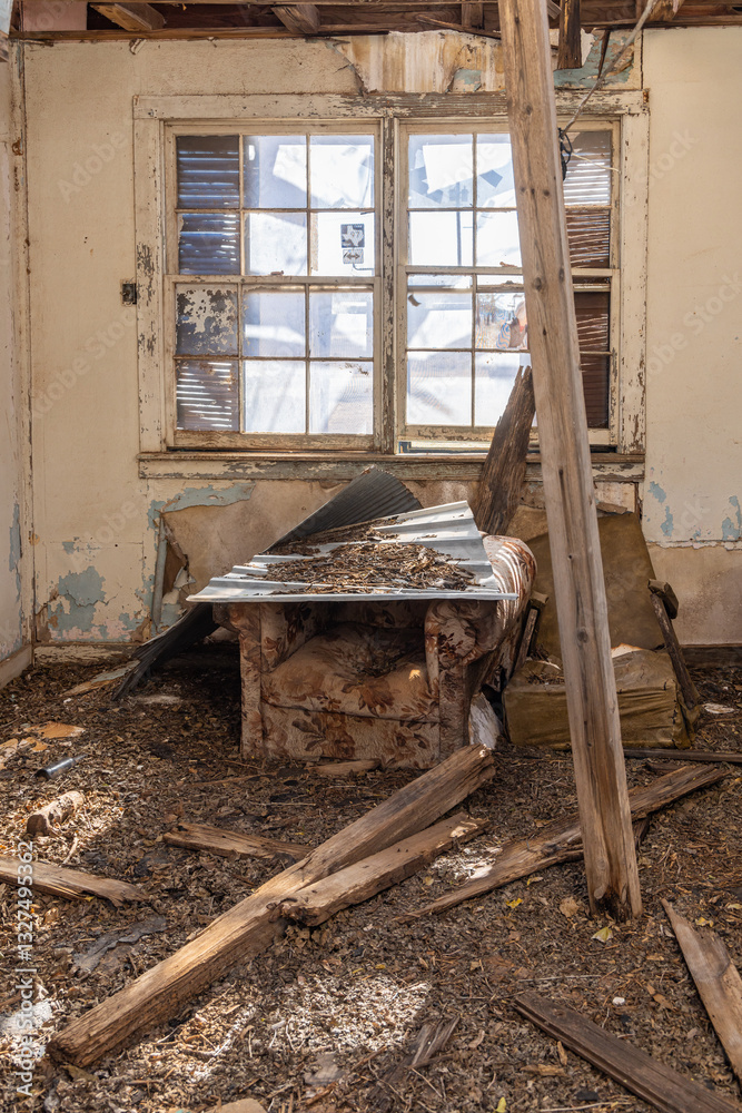 Old abandoned building in rural Texas.