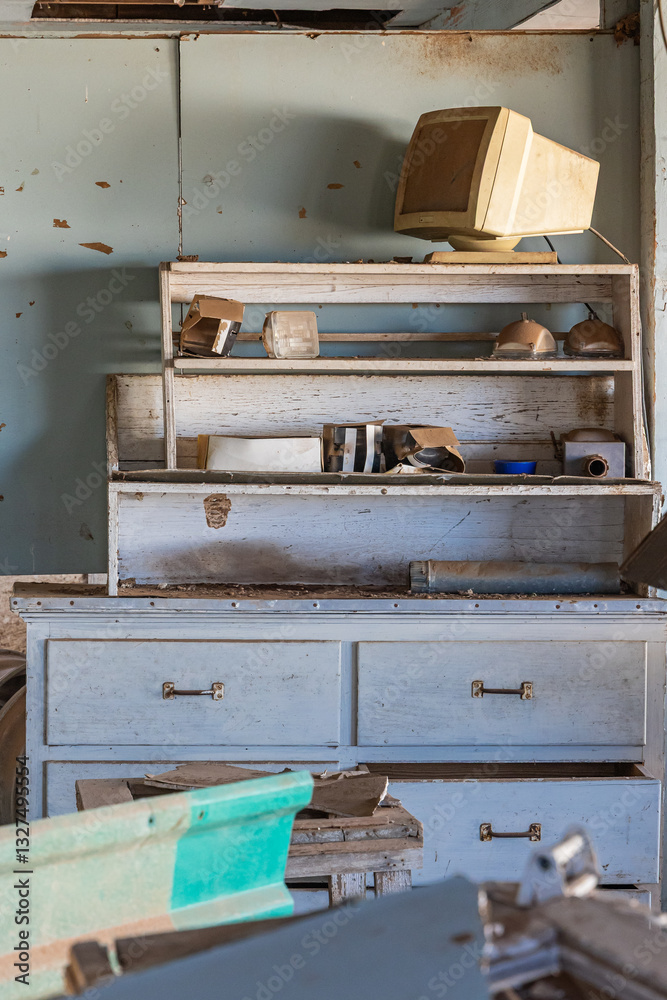 Old abandoned building in rural Texas.