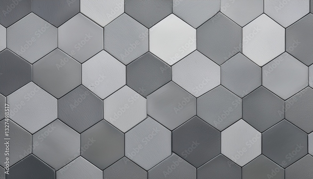 Seamless hexagonal concrete tile texture featuring soft gray tones and a subtly rough surface, ideal for modern, industrial, or minimalist design applications.
Seamless hexagonal concrete tile texture featuring soft gray tones and a subtly rough surface, ideal for modern, industrial, or minimalist design applications.