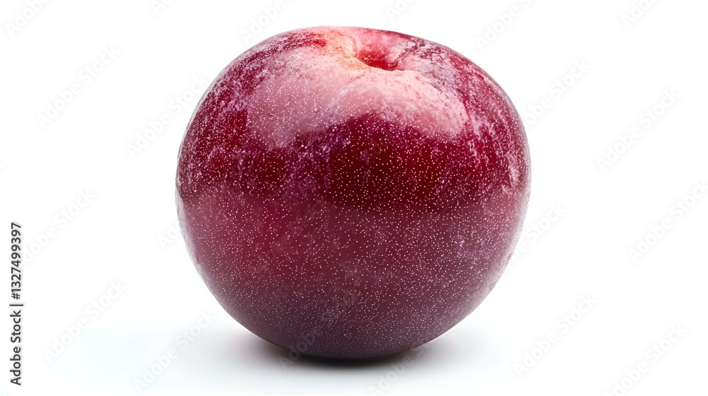 Fototapeta premium Nectarine fruit isolated on white background