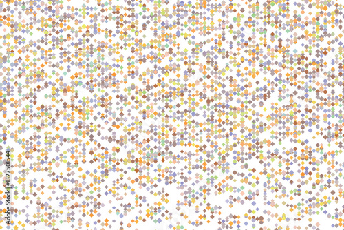 Multicolor dotted background, colorful vector texture with circles. Glitter abstract illustration with blurred drops of rain. Pattern for ads, web page, wallpaper, poster, banner. Copy space.