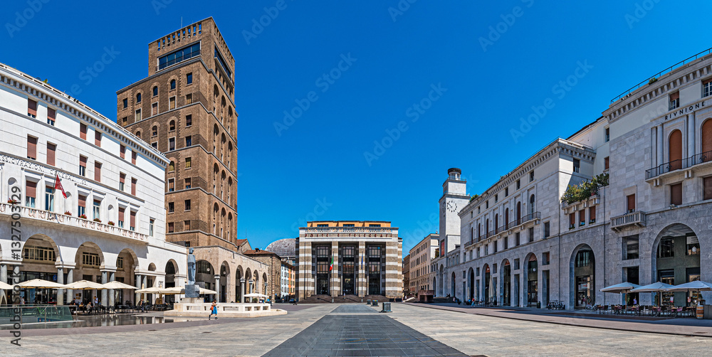 Fototapeta premium Brescia Piazza della Vittoria