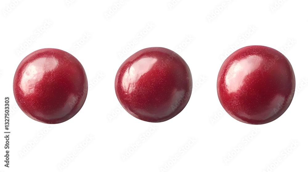 Obraz premium Cherry isolated on white background