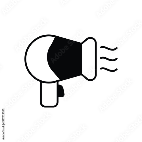 Hair Dryer vector icon