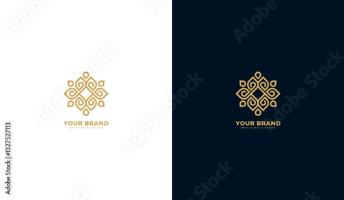 Abstract premium luxury logo, luxury icon