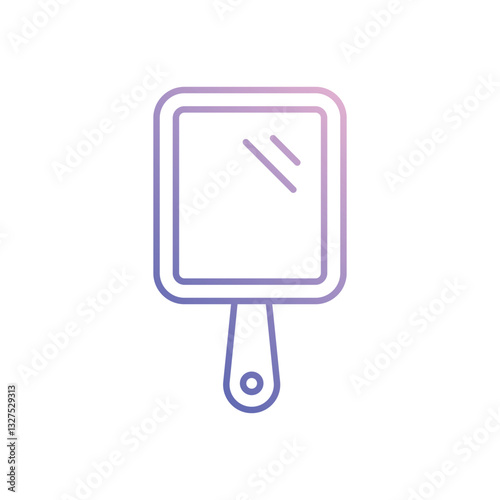 Hand Mirror vector icon