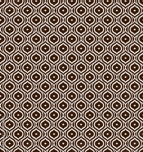 vector seamless pattern with circles