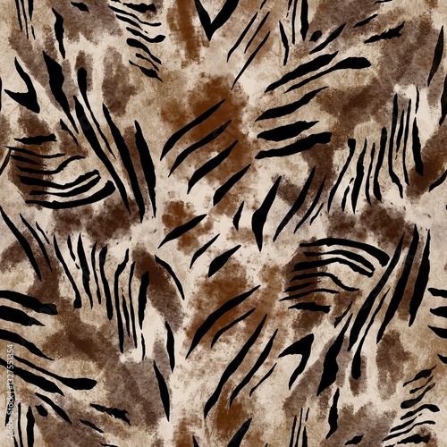 seamless pattern of zebra skin