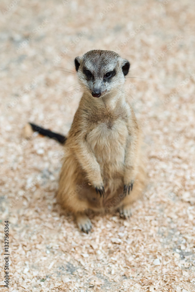 Fototapeta premium meerkat at the zoo