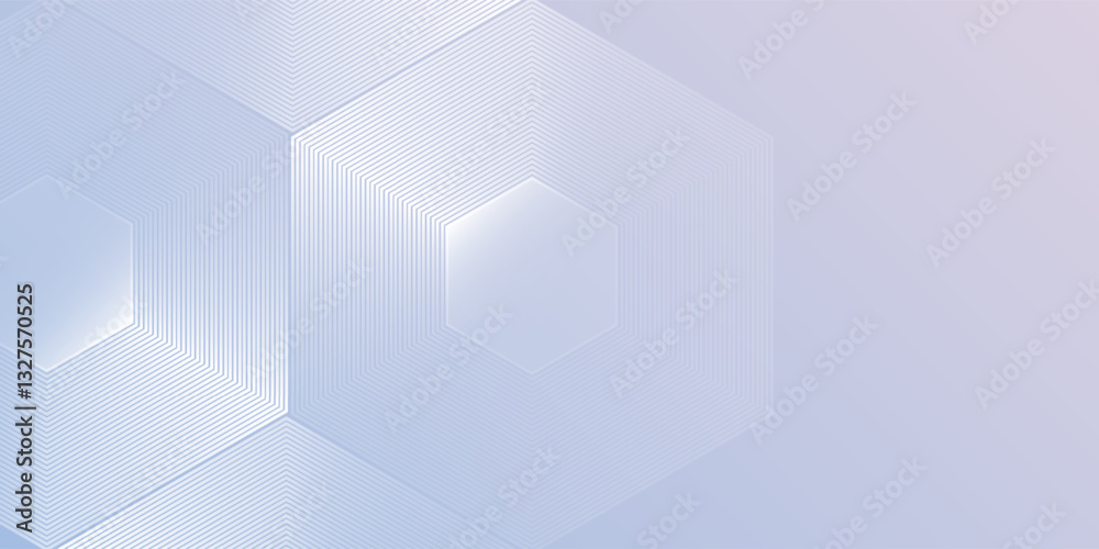 Modern hexagon lines on light mesh blue an pink background. Geometric stripe line art design for poster, brochure, cover, website, header, web banner, presentation illustration abstract modern Modern hexagon lines on light mesh blue an pink background. Geometric stripe line art design for poster, brochure, cover, website, header, web banner, presentation illustration abstract modern