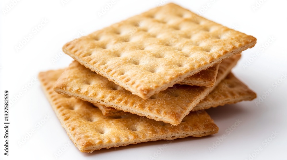 Wheat biscuits isolated on white background Wheat biscuits isolated on white background