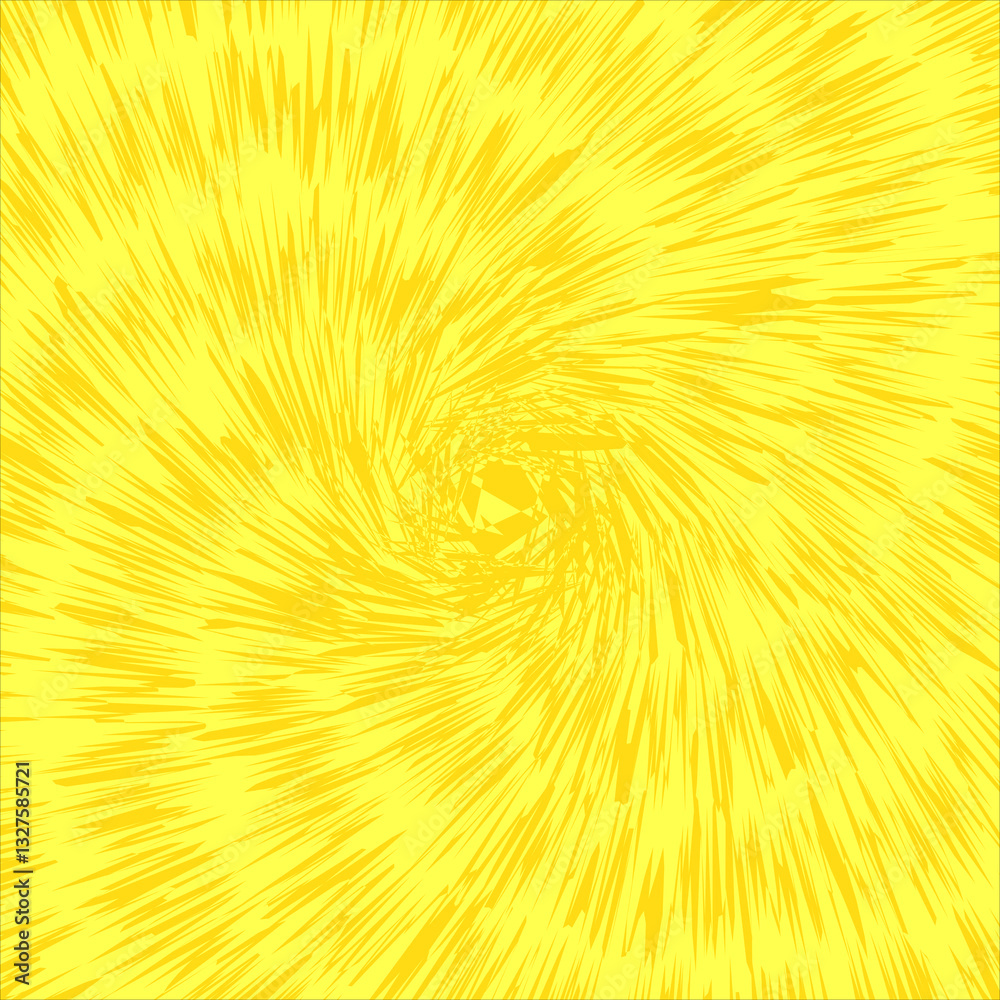 Fundo em espiral amarelo