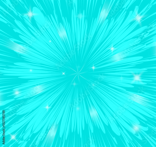 Fundo azul detalhado e brilhoso