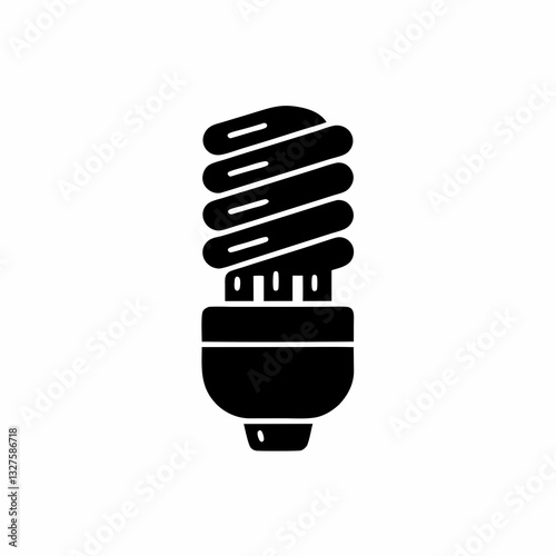 creative details fluorescent tube icon vector illustration 