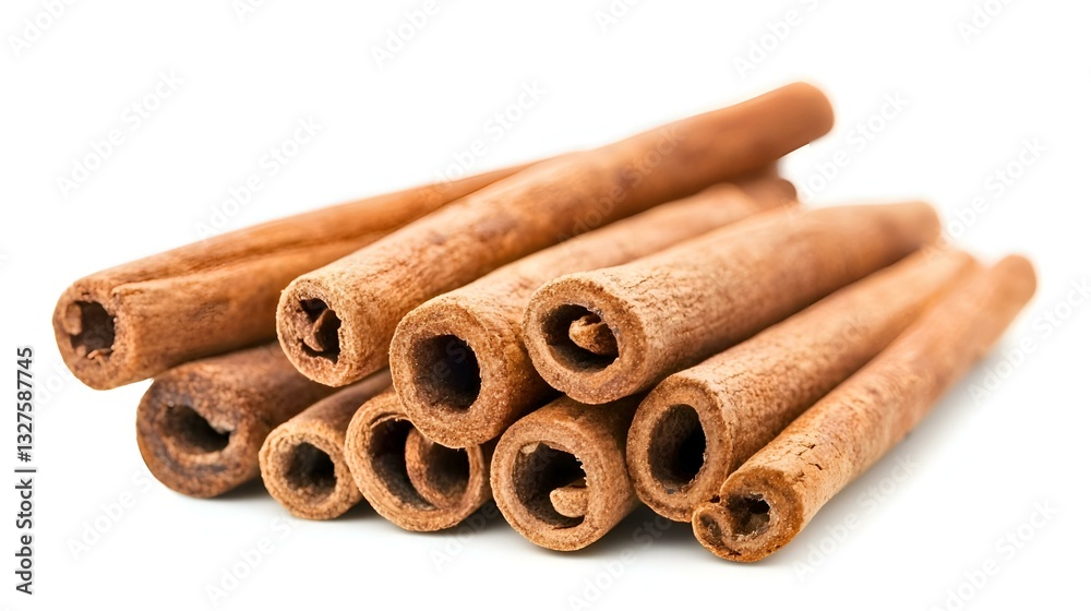 cinnamon stick spice isolated on white cinnamon stick spice isolated on white