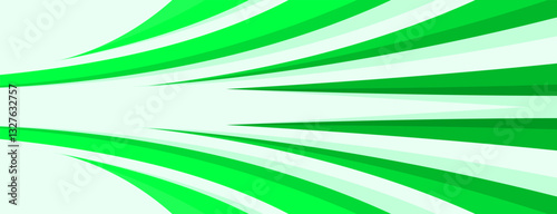energetic abstract swirl background with sharp green lines.