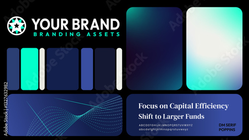 abstract blue background with lines tech start up branding assets