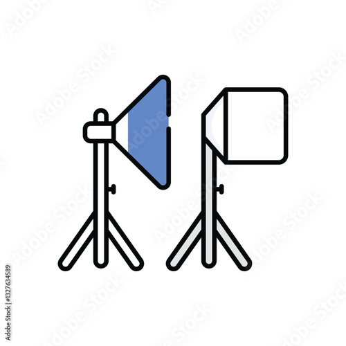 Lighting   Vector icon