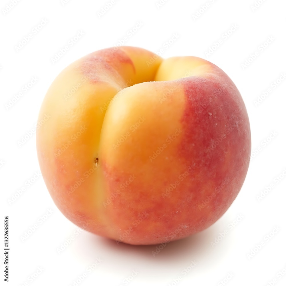 peach isolated on white background peach isolated on white background