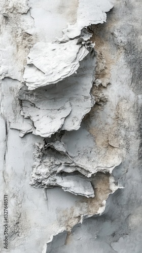 Abstract Weathered Wall Texture: A Detailed Study of Time's Impact on Architecture