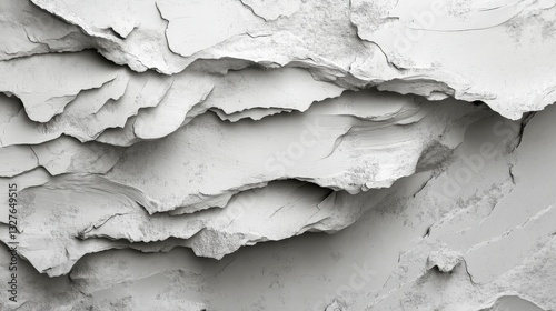 Abstract Gray Rock Layers - Modern Architectural Design Inspiration