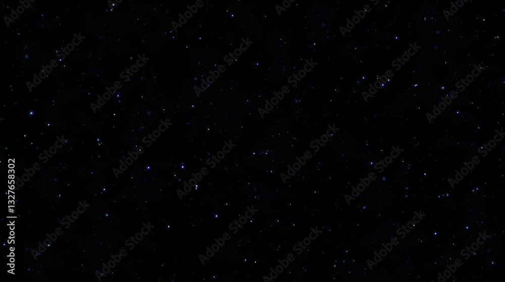 Fototapeta premium Dark Night Sky with Countless Twinkling Stars