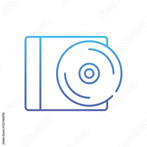 Cd Vector icon