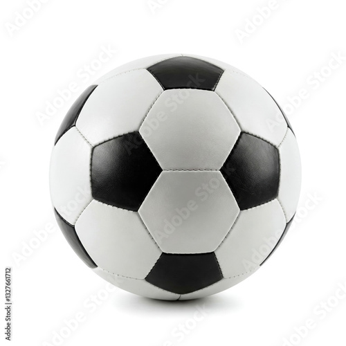 Classic Soccer ball isolated on white background