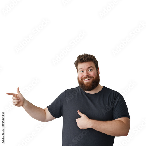 Handsome Young Man Sitting on The Floor Smiling While Doing Yoga in Casual Jeans and Shirt in A Studio