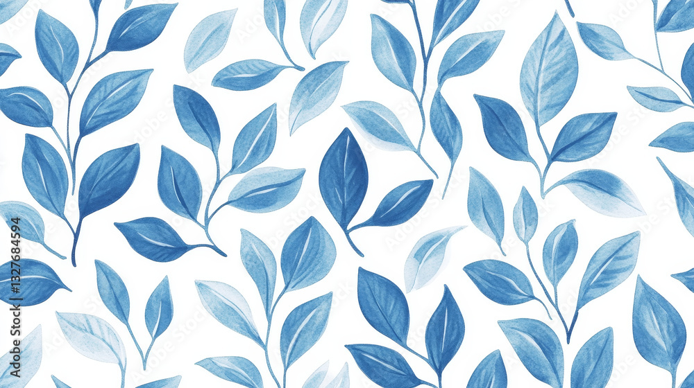 Seamless pattern with leaves hand drawn style vector illustration nature design floral summer plant textile. Seamless pattern with leaves hand drawn style vector illustration nature design floral summer plant textile.