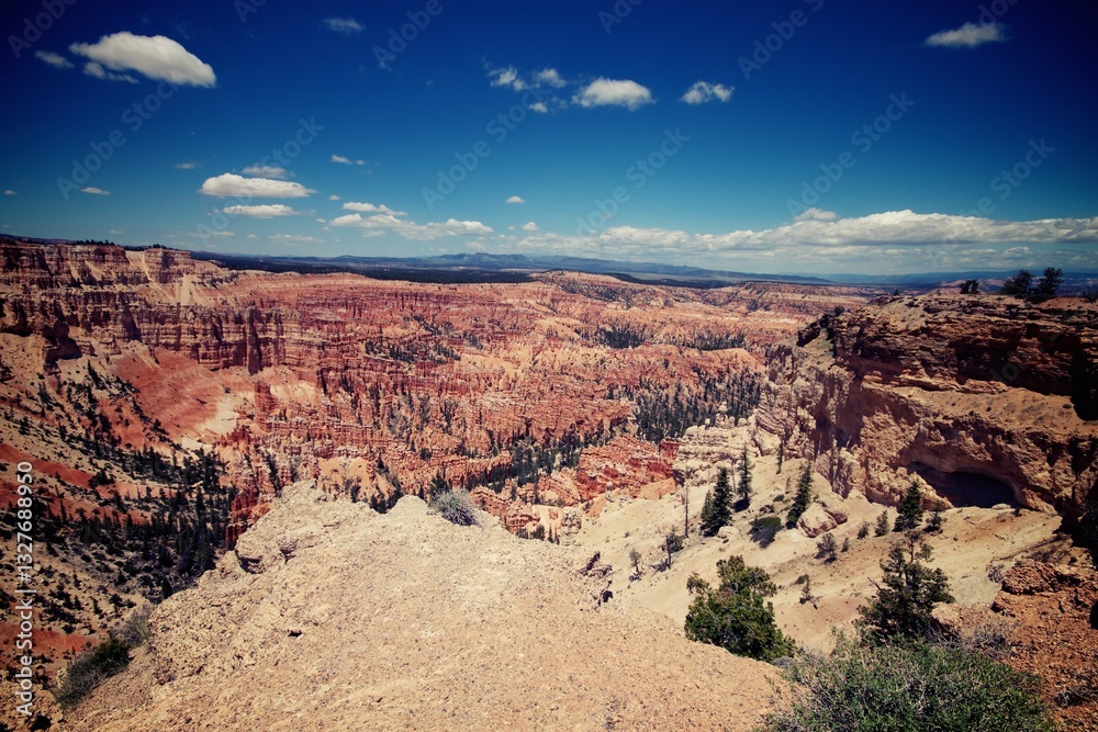 Stunning Canyon Landscape Under Blue Sky Stunning Canyon Landscape Under Blue Sky