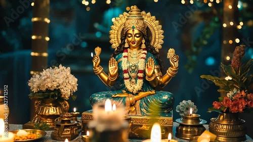 Goddess Lakshmi, Hindu Deity, Diwali Festival