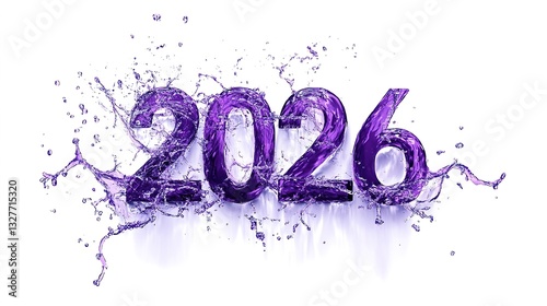 Violet 2026 New Year	
