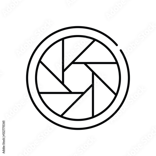 Shutter Vector icon