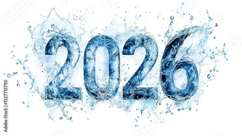 Blue 2026 New Year	
