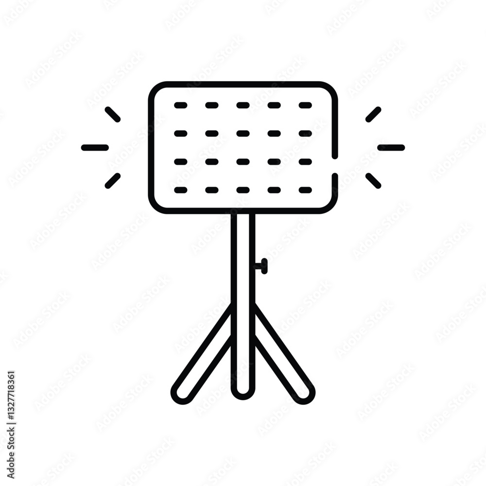 Led Light Vector icon