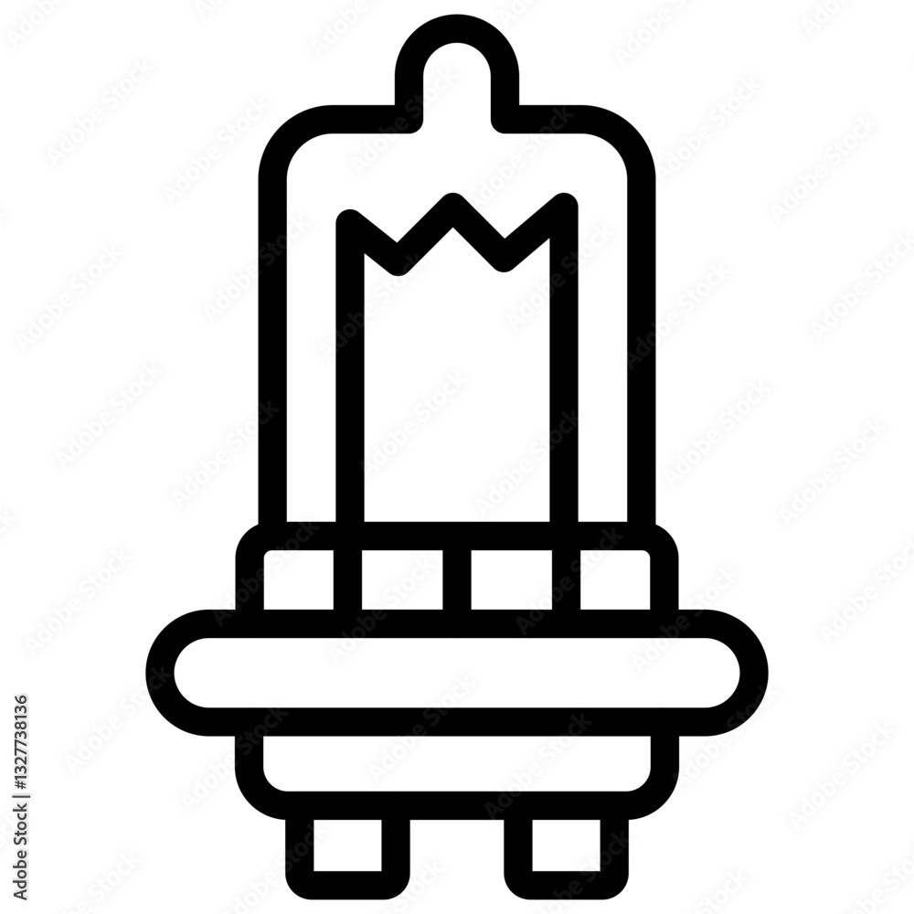 Obraz premium halogen icon