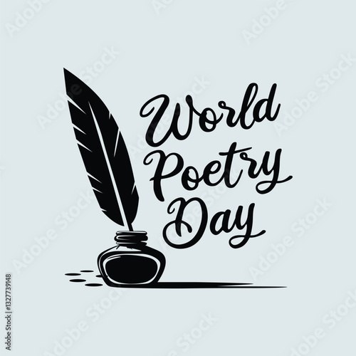 World Poetry Day Illustration