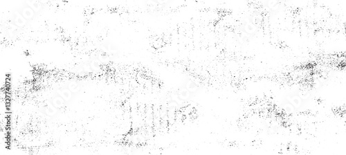 Black grainy texture isolated on transparent background. Distress overlay textured. Monochrome particles abstract texture. Abstract texture dirty and scratches frame.