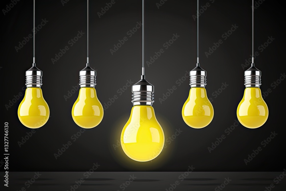 A chalkboard illustration of a brilliant and inventive concept, highlighting the process of creative thinking A chalkboard illustration of a brilliant and inventive concept, highlighting the process of creative thinking