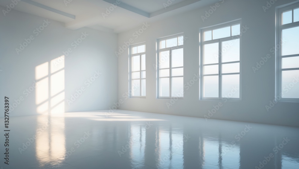 bright white space with large windows bright white space with large windows