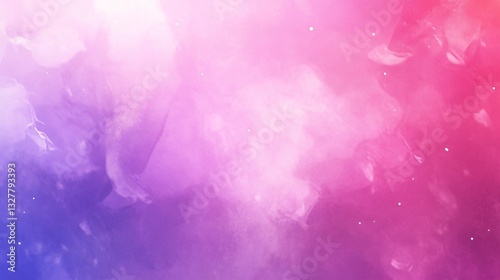 A vibrant, abstract background featuring a blend of pink, purple, and soft textures, creating a dreamy and ethereal atmosphere.