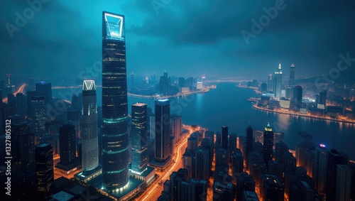 Skyline Viewed from the Peak.