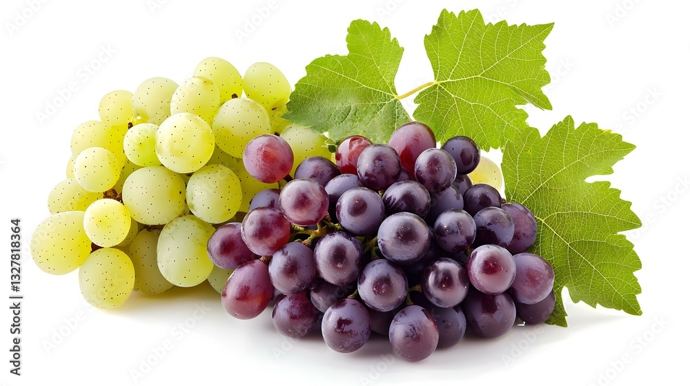 Fototapeta premium Isolated grape varieties