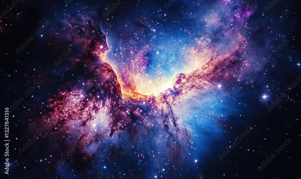 Obraz premium Black Hole in Space