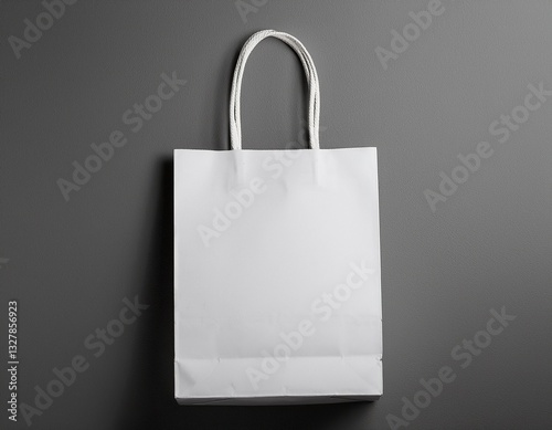 white paper bag