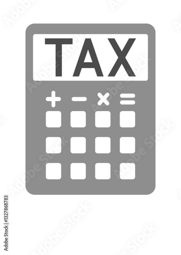 Tax payment, illustration about tax