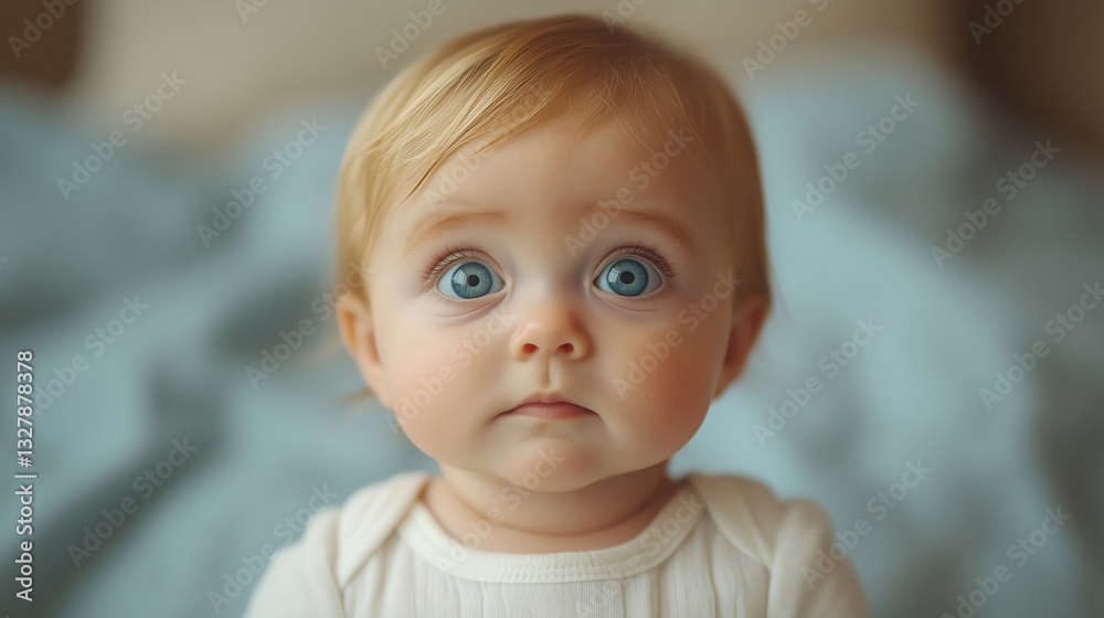 Baby Eyes Expression Innocence Curiosity Soft Delicate Baby Eyes Expression Innocence Curiosity Soft Delicate