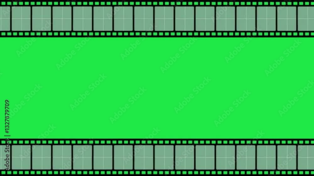 Film Strip Reel Frame Animation Background Green Screen
Film Strip Reel Frame Animation Background Green Screen