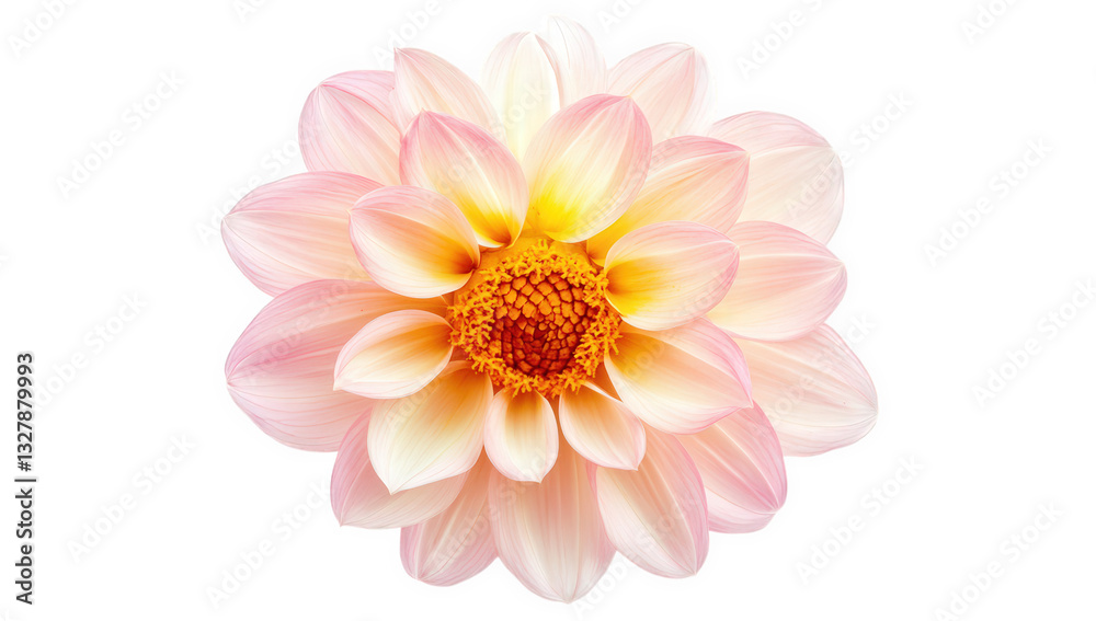 close-up a beautiful pink and yellow flower showcasing delicate petals and a vibrant center emphasizing nature's elegance and beauty close-up a beautiful pink and yellow flower showcasing delicate petals and a vibrant center emphasizing nature's elegance and beauty